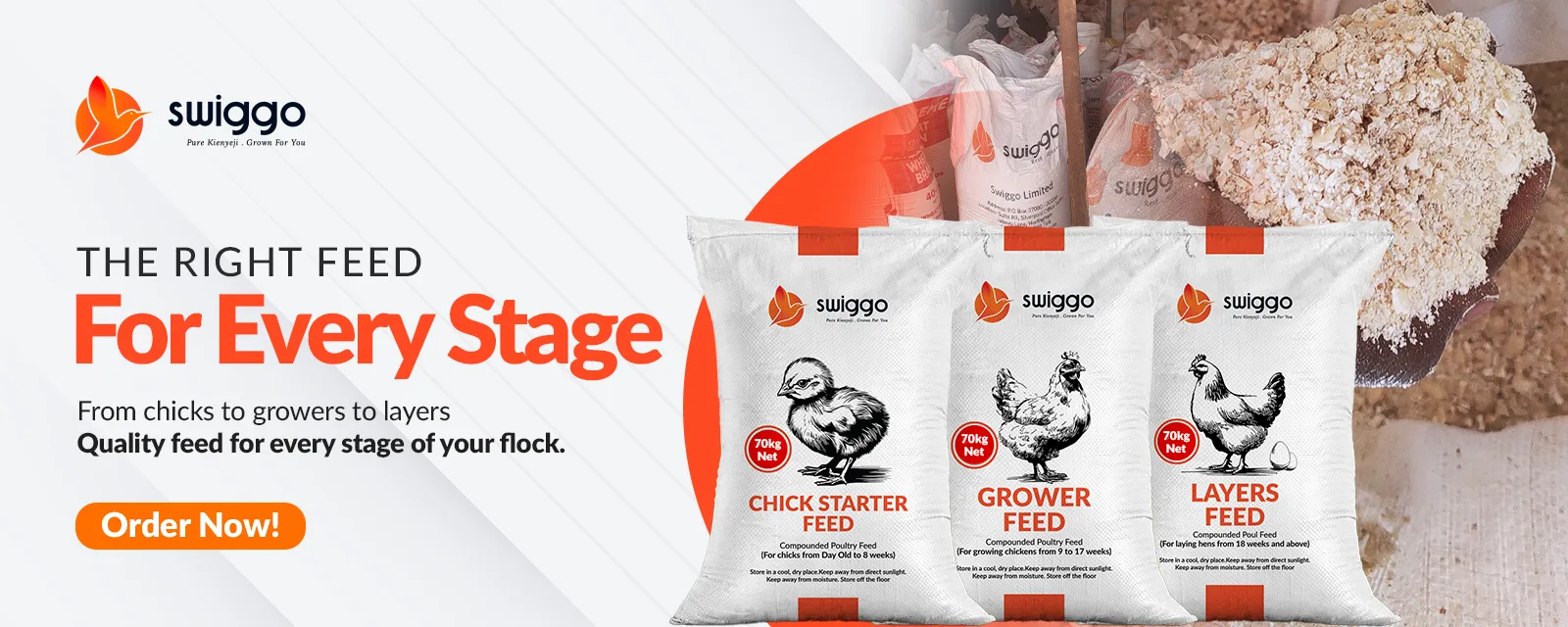 Chicken feeds
